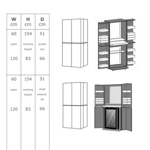 Mueble bar Magic Cube L Yomei