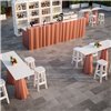 Taburete Frozen square Plust Collection
