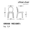 Silla Chloé Plust Collection