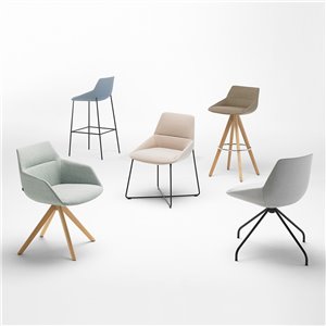 Silla Dunas XS acero Inclass