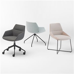 Silla Dunas XS acero Inclass