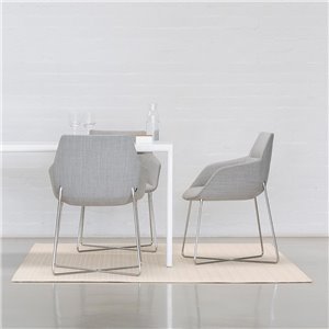 Sillón Dunas XS acero Inclass