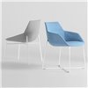 Sillón Dunas XS acero Inclass
