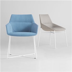 Sillón Dunas XS acero Inclass