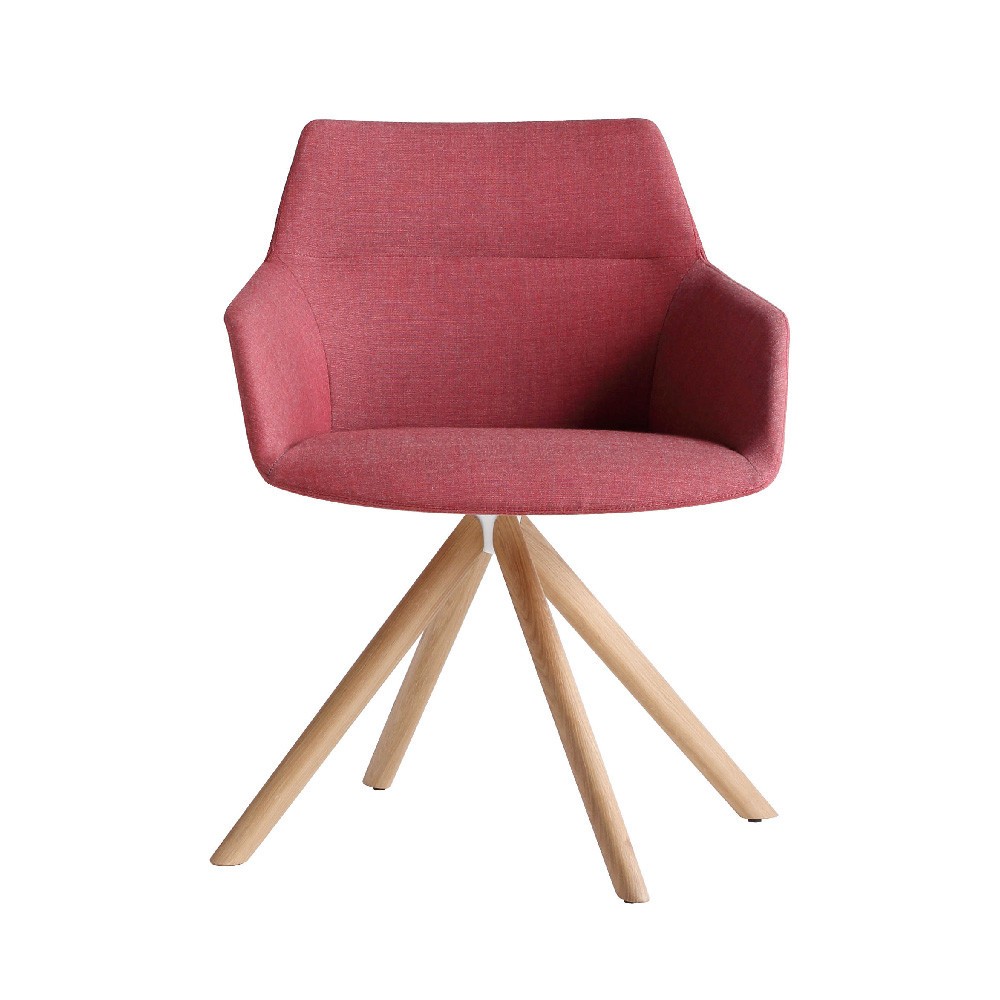 Sillón Dunas XS giratorio madera Inclass