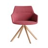 Sillón Dunas XS giratorio madera Inclass