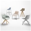Sillón Dunas XS giratorio madera Inclass