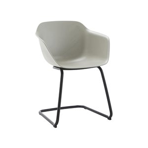 Sillón Taia acero polipropileno Inclass