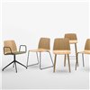 Silla Varya Wood giratoria Inclass