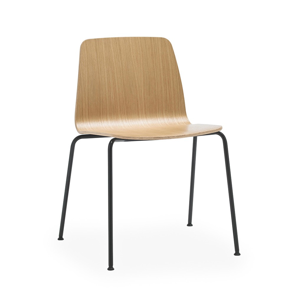 Silla Varya Wood acero Inclass