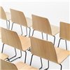 Silla Varya Wood acero Inclass