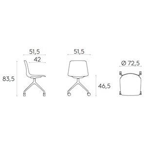 Silla Varya ruedas Inclass