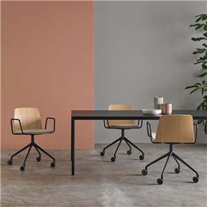 Silla Varya Wood ruedas Inclass