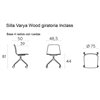 Silla Varya Wood ruedas Inclass