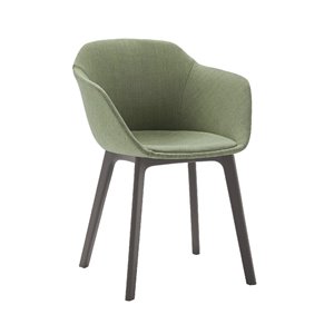 Sillón Taia plástico tapizado Inclass