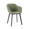 Sillón Taia plástico tapizado Inclass
