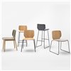 Silla Nim madera tapizada Inclass