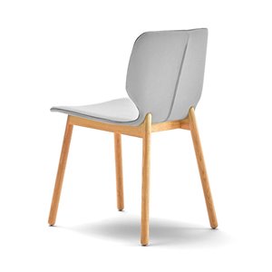 Silla Nim madera tapizada Inclass