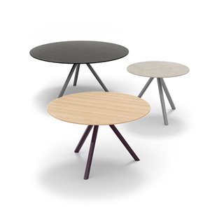Mesa Heb redonda Madera Desalto