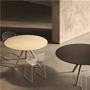 Mesa Heb redonda Madera Desalto