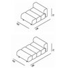 Chaise longue Unlimited Desalto
