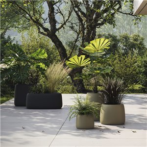 Macetero Organic Cuadrado Vondom