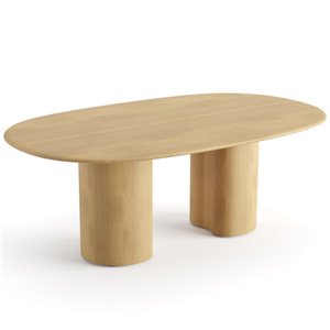 Mesa Ghia ovalada Arper