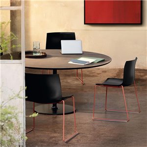 Mesa Dizzie Redonda HPL Arper