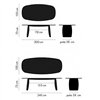 Mesa Petal oval Stua