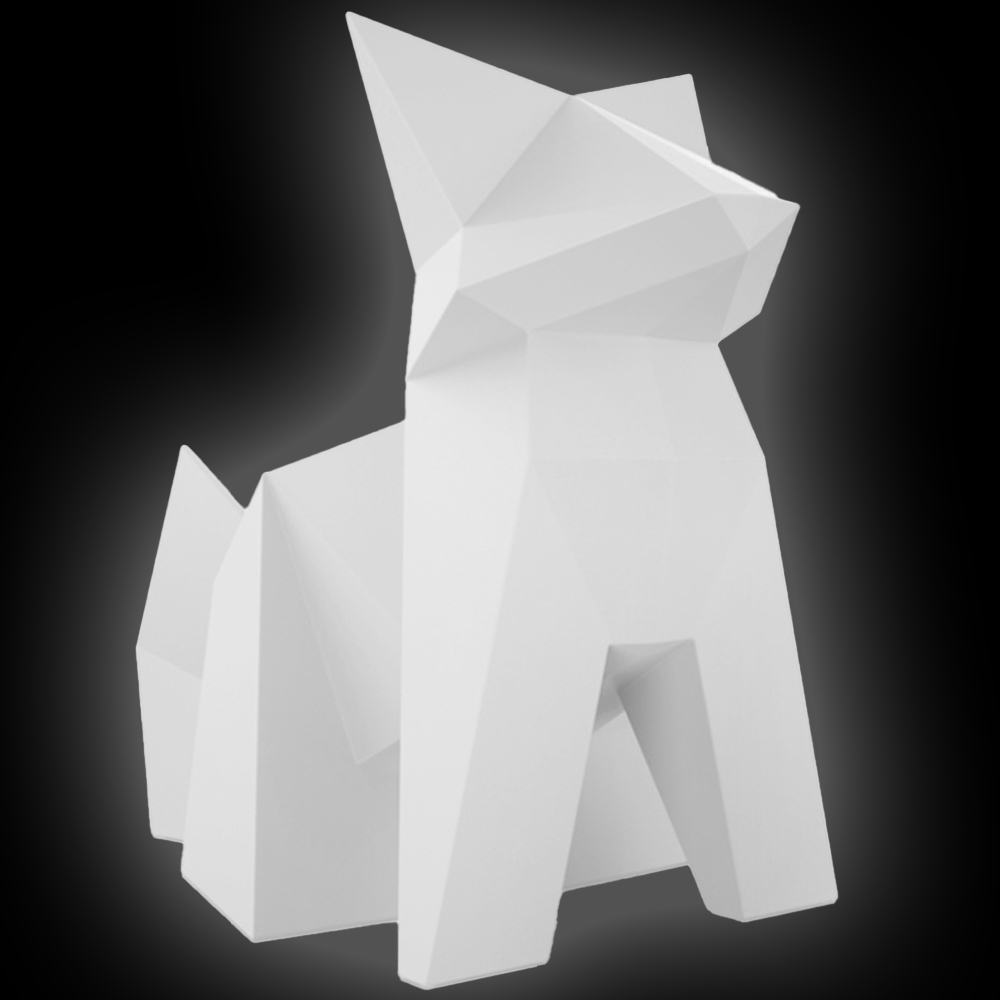 Escultura Origami Kitsune & Kokitsune Light  Vondom