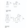 Escultura Origami Kitsune & Kokitsune Light  Vondom