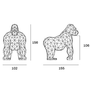 Escultura Origami Saru Vondom