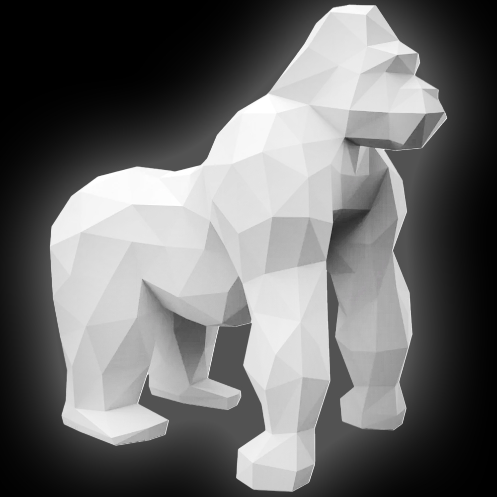 Escultura Origami Saru Light Vondom