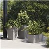 Macetero Cono Cuadrado Alto Simple Vondom