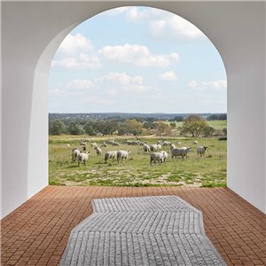 Alfombra Lines Grey GAN