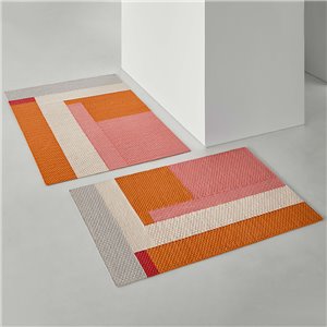 Alfombra Weave Meeting Point orange GAN