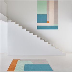 Alfombra Weave Space Hopper blue GAN