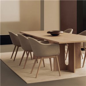 Silla Harbour Madera tapizado Audo Copenhagen