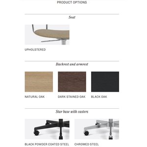 Silla Co Task Asiento Tapizado Audo Copenhagen