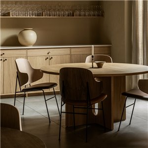 Mesa Androgyne redonda Audo Copenhagen