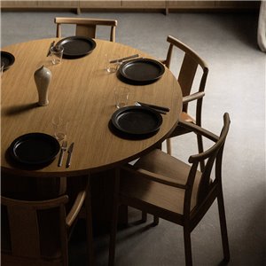 Mesa Androgyne redonda Audo Copenhagen