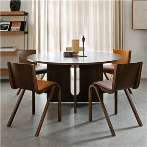 Mesa Androgyne redonda Audo Copenhagen