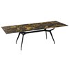 Mesa Arkos rectangular extensible cerámica Sovet Italia