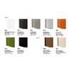 Mesa Arkos oval extensible cristal Sovet Italia