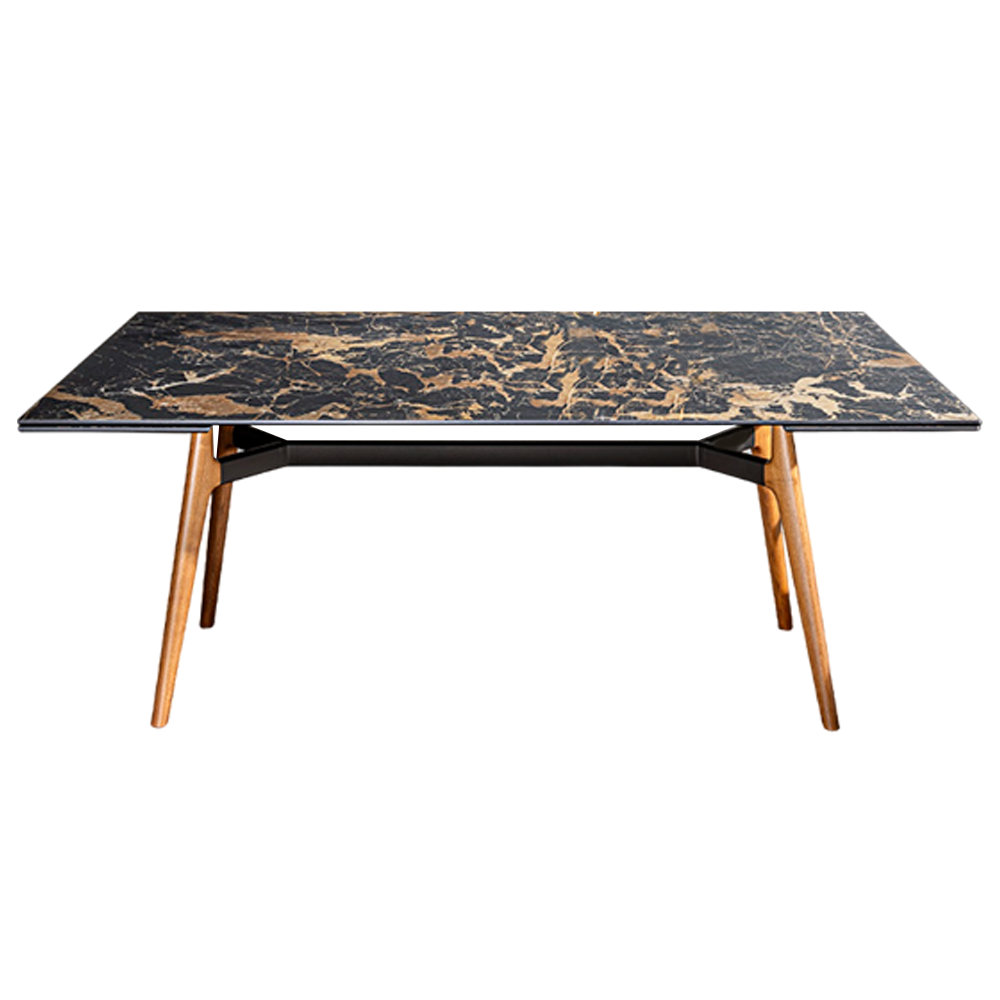 Mesa rectangular Lewood extensible cerámica Sovet Italia