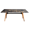 Mesa rectangular Lewood extensible cerámica Sovet Italia