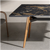 Mesa rectangular Lewood extensible cerámica Sovet Italia