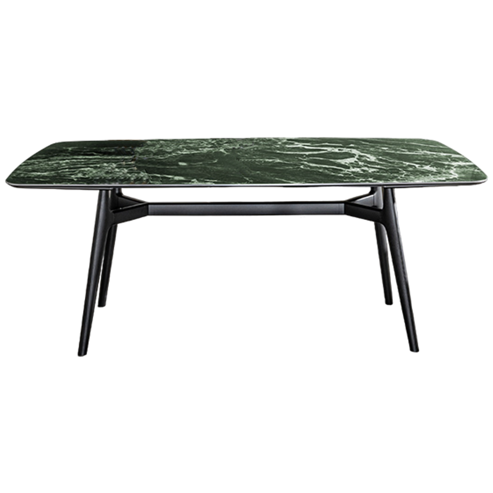 Mesa oval Lewood extensible cerámica Sovet Italia