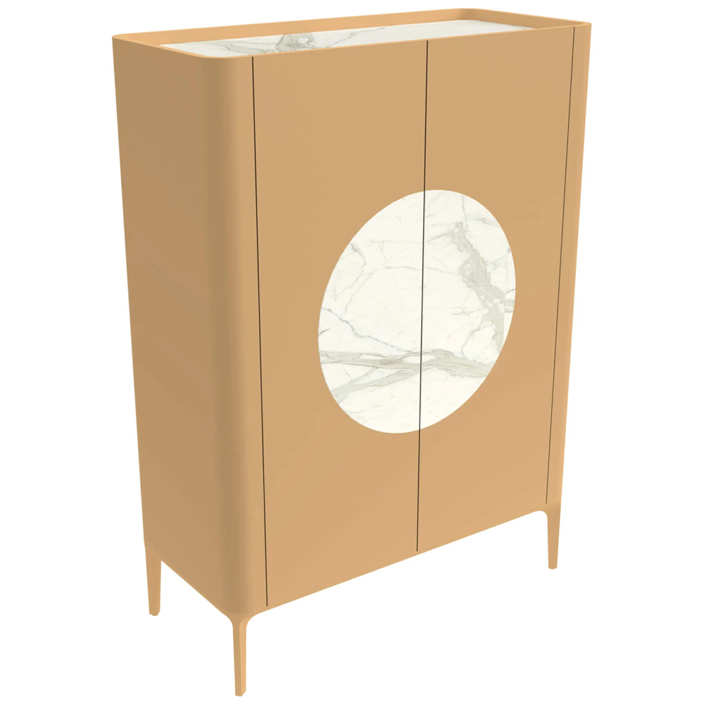 Aparador Madia Slim Moon cerámica Sovet Italia