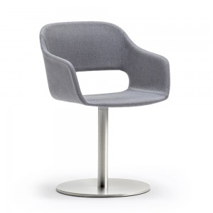 Sillón Babila giratoria tapizado Pedrali
